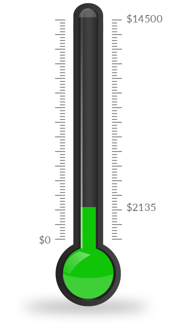 AORE Development Fundraising Progress Thermometer